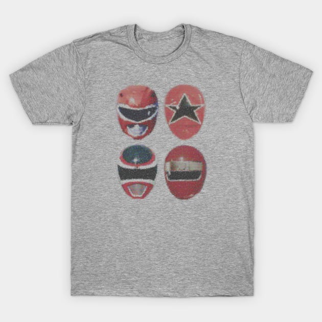 Power Rangers - Forever Red T-Shirt by OfficeBros